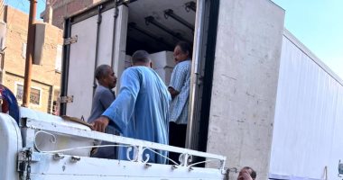 محافظ سوهاج يتابع وصول وتوزيع 29 طن لحوم على الأسر الأولى بالرعاية