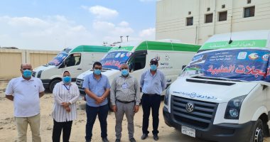 الكشف على 1266 شخصا خلال قافلة طبية مجانية بقرية الستمائة بمركز حوش عيسى