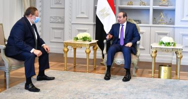 الرئيس السيسي يلتقى حسن عبد الله القائم بأعمال محافظ البنك المركزي