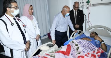 وزير النقل يتفقد مستشفى المركز الطبى لسكك حديد مصر بالقاهرة