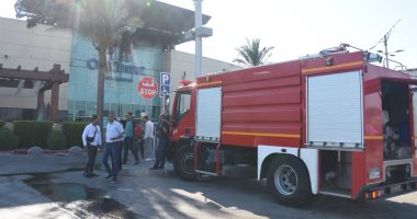الداخلية: لا إصابات فى حريق مركز تجاري بالإسكندرية والمبانى لم تتأثر