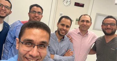 نجاح فريق مناظير الفراغ الثالث بجامعة حلوان في إجراء استئصال ورم من القولون