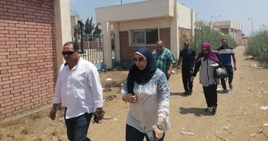 رئيس مدينة المحلة يعاين 11.5 فدان لتوسعة محطات المعالجة بالمركز