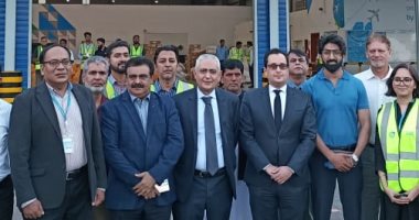 سفير مصر بباكستان يشارك بمراسم استقبال أول رحلة تجارية لشحن البضائع بين البلدين