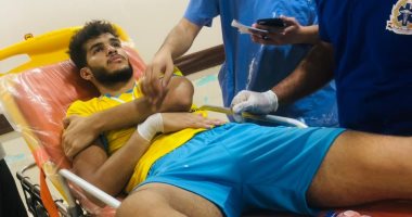 طبيب الإسماعيلى يضع برنامجا خاصا لتأهيل محمد نصر بسبب شد العضلة الخلفية