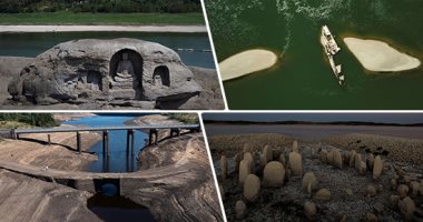 كيف كشفت موجة الجفاف العالمية "آثار الأولين".. ولاية تكساس الأمريكية تتعرف على ديناصورات عمرها 113 مليون سنة.. جزيرة صينية مهجورة تظهر من قلب "نهر اليانجتسى".. ورفات "مجهولين" تحير الباحثين.. صور
