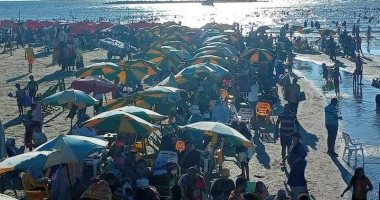 إنقاذ 58 حالة من الغرق في شاطئ رأس البر