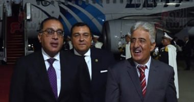 رئيس الوزراء يصل العاصمة التونسية لترؤس وفد مصر فى اجتماعات قمة "تيكاد 8"