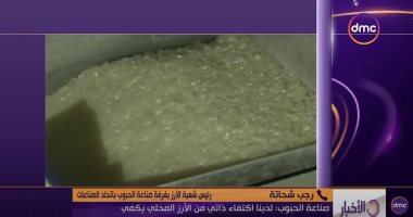 غرفة صناعة الحبوب لـ"نشرة أخبار dmc": لدينا فائض من الأرز البيض.. فيديو