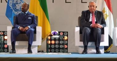 وزير الخارجية يلقى كلمة فى مؤتمر أسبوع المناخ لأفريقيا بدولة الجابون