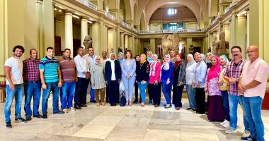 دورة تدريبية لـ25 من العاملين بالمتحف المصرى ضمن برنامج "سفراء السياحة"