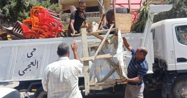 ضبط 241 حالة إشغال وتحرير 32 محضرا و13 إنذار بأحياء الإسكندرية