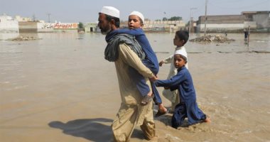 ارتفاع حصيلة ضحايا الفيضانات فى باكستان إلى 1343 قتيلا