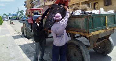 محافظ كفر الشيخ: رفع 1890 طن مخلفات وحملات نظافة وتطهير الترع (صور)