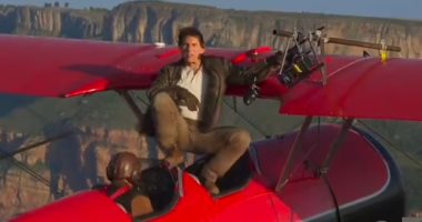 كواليس تصوير توم كروز لـ مشهد خطير من فيلمه القادم Mission Impossible