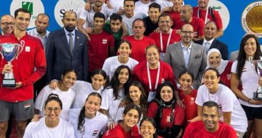 افتتاح البطولة العربية الأولى لألعاب الماء بمشاركة 18دولة.. صور 