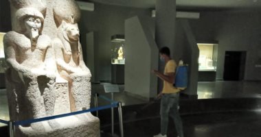متحف كفر الشيخ يحتفل باليوم العالمى للعمل الخيرى ويبرز تمثال الملك رمسيس