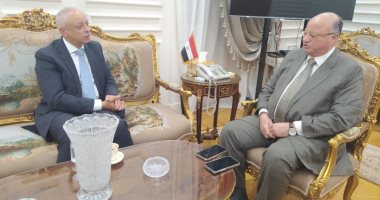 محافظ القاهرة يستقبل مساعد وزير الخارجية للشئون الآسيوية