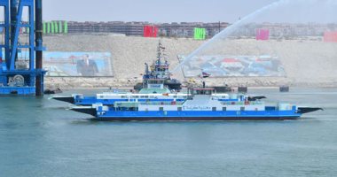 السيسى يشهد رفع علم مصر على القطع البحرية الجديدة لقناة السويس 
