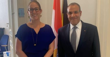 السفير المصرى في بروكسل يبحث مع وزيرة بلجيكية ملف حماية المستهلك