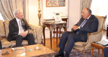 وزير الخارجية يشيد بالعلاقات السياسية والاقتصادية والثقافية بين مصر وسنغافورة