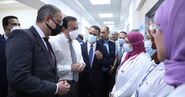 وزير الصحة يناقش مع أعضاء النواب والشيوخ بالفيوم الاحتياجات الطبية للأهالى