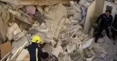 العربية: 4 وفيات في حادث انهيار مبنى وسط العاصمة الأردنية عمان..وأنباء عن وجود محاصرين أحياء