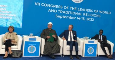 وزير الأوقاف فى مؤتمر زعماء الأديان بكازاخستان: مصر بلد محورى بصناعة السلام