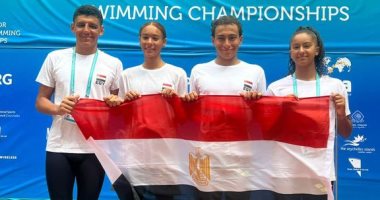 منتخب مصر للسباحة يحقق المركز السادس عالمياً فى بطولة العالم للمياه المفتوحة