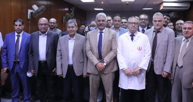 جامعة الأزهر تعقد ورشة عمل مناظير مفصل الركبة بمستشفى الحسين الجامعي 