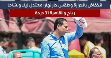 الأرصاد: انخفاض فى درجات الحرارة وتوقعات بسقوط أمطار على السواحل الشمالية 