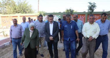 محافظ المنوفية يتفقد مشروعات المبادرة الرئاسية "حياة كريمة" بـ5 قرى بأشمون