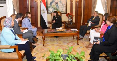 وزيرة الهجرة تستقبل منسق الأمم المتحدة فى مصر لتعزيز التعاون وتبادل الخبرات