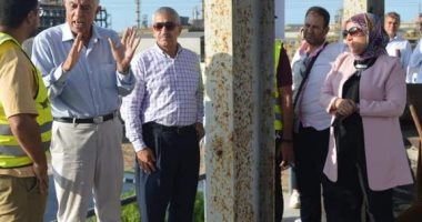 مساعد رئيس مجلس الوزراء يتفقد مشروعات معالجة المياه فى بورسعيد