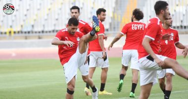 بمشاركة 27 لاعبًا.. منتخب مصر  الأول يختتم استعداداته لمواجهة النيجر.. صور