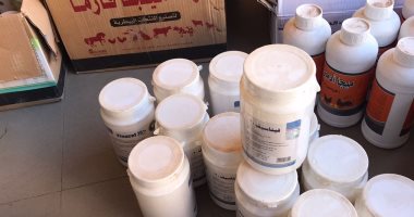 ضبط  35 صنف أدوية بيطرية ما بين محظورة ومنتهية الصلاحية بكفر الشيخ