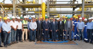 البترول: بدء تشغيل مشروع ربط خط غاز ريفين بمصنع استخلاص البوتاجاز بالعامرية 