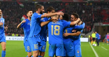 منتخب إيطاليا يهزم المجر ويتأهل لنصف نهائى دوري الأمم الأوروبية عن مجموعة الموت
