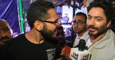 تامر حسنى: أشعر بمسئولية تجاه إظهار الأجيال القادمة بصورة تليق باسم مصر