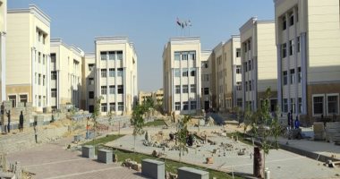 جولة تفقدية لرئيس جامعة حلوان لمتابعة انتظام أعمال وتجهيزات الجامعة الأهلية