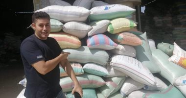 ضبط 35 طن أرز داخل مضربين بكفر الشيخ قبل بيعها فى السوق السوداء
