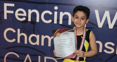 طفل من كفر الشيخ يحصل على الميدالية الذهبية فى الجمباز ببطولة كأس مصر