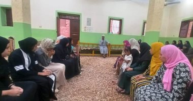 حياة كريمة.. تنظيم 79 "جلسة دوار" بأسوان ضمن تنمية الأسرة المصرية