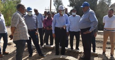 محافظ المنيا يتفقد أعمال صيانة ورفع كفاءة محطتي الصرف الصحي الرئيسية والفرعية