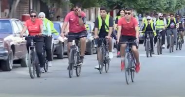 "صباح الخير يا مصر"يعرض تقريرا عن فريق رياضي يروج لركوب الدراجات بشوارع القاهرة