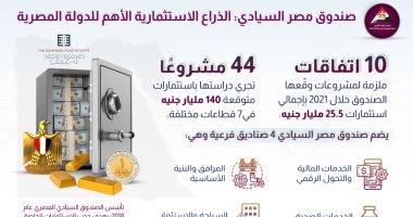 معلومات الوزراء: صندوق مصر السيادي الذراع الاستثمارية الأهم للدولة المصرية