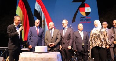 وزير الرى يشارك باحتفال سفارة ألمانيا بمرور 70 عاماً على العلاقات المصرية الألمانية