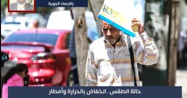 تليفزيون اليوم السابع يستعرض أحوال الطقس على مدار الأسبوع الجارى.. فيديو