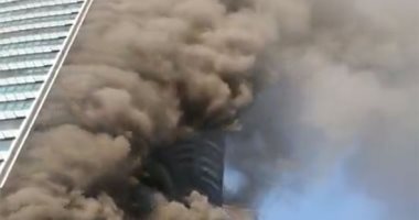 حريق ضخم فى مبنى سكنى بالعاصمة الباكستانية إسلام آباد.. فيديو