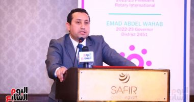 رئيس تحرير إيجبت توداي لـ "أندية الروتارى": السوشيال ميديا أداة مهمة للتواصل مع المواطن